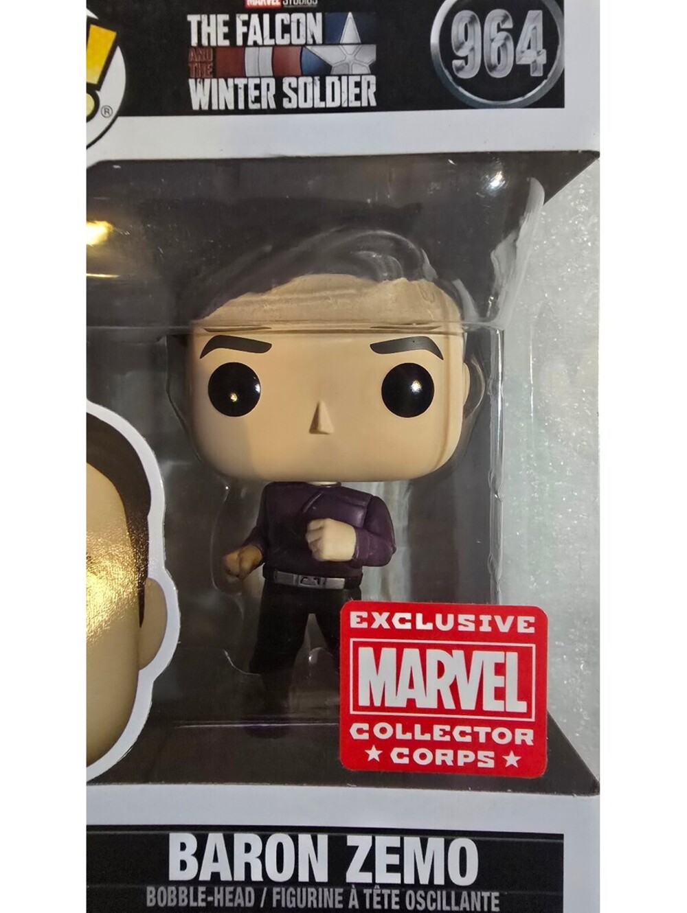 Funko Pop Baron Zemo #964 Marvel Falcon Winter Soldier - Picture 3 of 8
